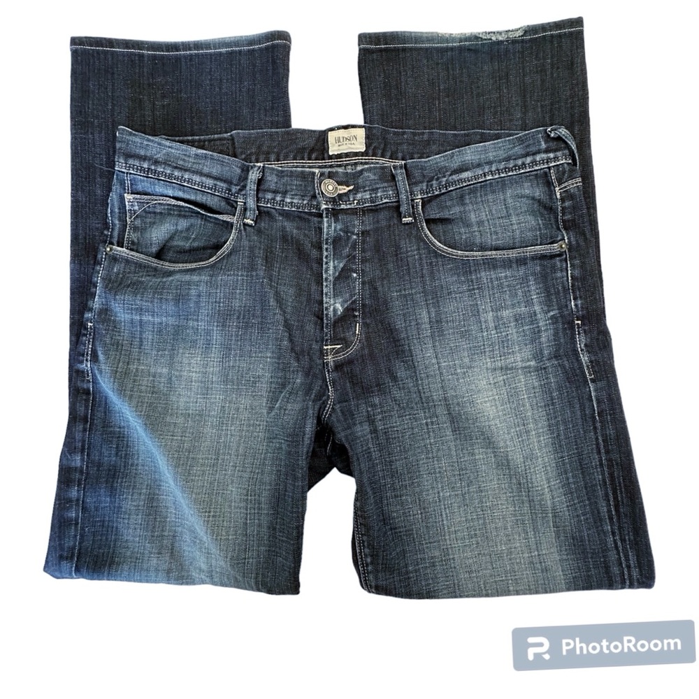 Hudson Button Fly Jeans